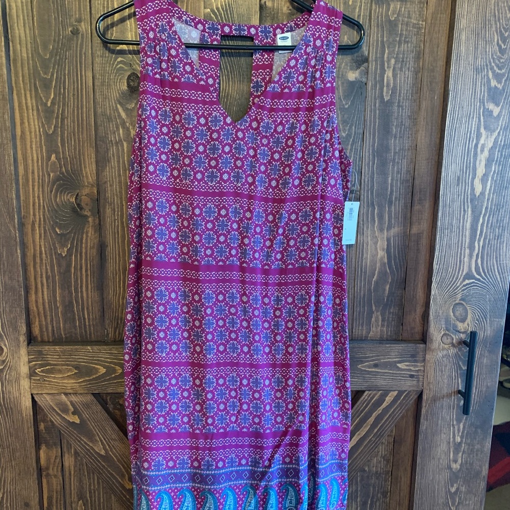 NWT Old Navy A-line sleeveless dress